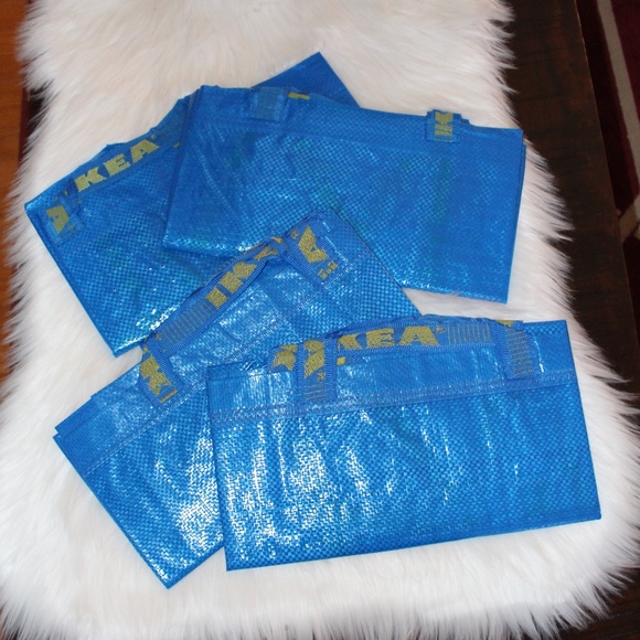Ikea,  Bundle of 4 Frakta Tote bags - Picture 1 of 2